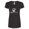 Women's Poly-Rich V-Neck T-Shirt Thumbnail